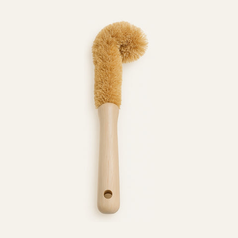 Bamboo Bottle Brush with Coconut Fibre Bristles