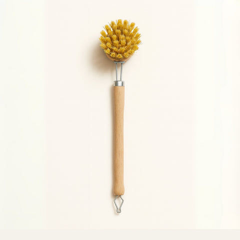Wooden Dish Brush with Replaceable Head