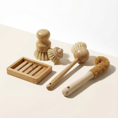 5-Piece Brush & Dish Set