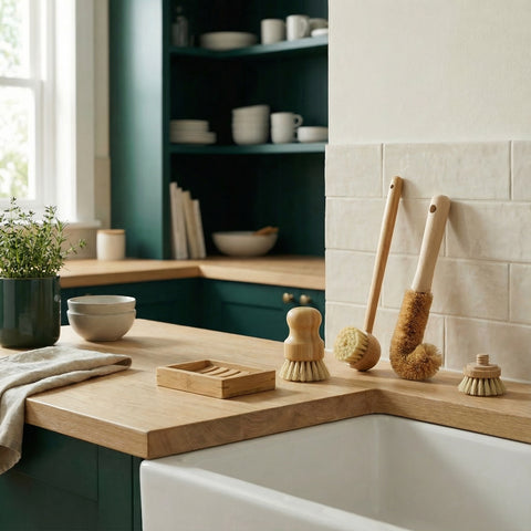 5-Piece Brush & Dish Set