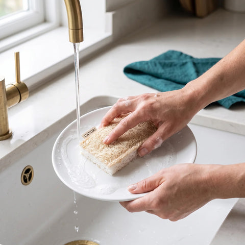Eco Dish Sponge - Loofah & Cellulose